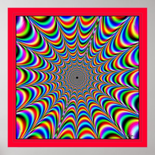 Poster Grande fuite des couleurs (Devant)