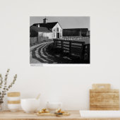 Poster Grande grange et route, mars 1962 (Cuisine)