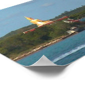 Poster Grande île de Bouddha, Thaïlande (Coin)