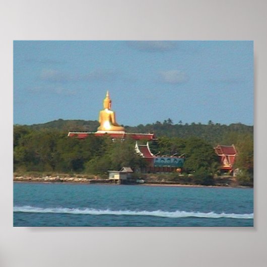 Poster Grande île de Bouddha, Thaïlande (Devant)