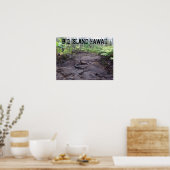 POSTER GRANDE ÎLE HAWAII LAVA FLUX (Cuisine)