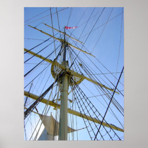 Poster Grande inclinaison du navire