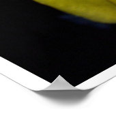 Poster Grande Lilie Jaune (Coin)