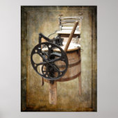 POSTER GRANDE MACHINE À LAVE DE GRANDE-MÈRE (Devant)