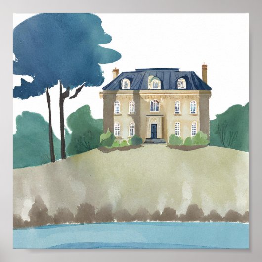 Poster Grande Maison Sur Le Lac (Devant)