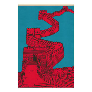 Poster Grande Muraille de Chine
