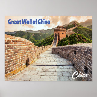 Poster Grande Muraille de Chine