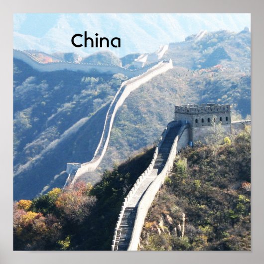 Poster Grande Muraille de Chine (Devant)