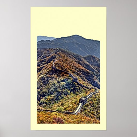 Poster Grande Muraille de Chine (Devant)