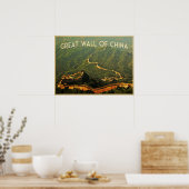 Poster Grande Muraille De Chine (Cuisine)