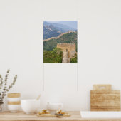 Poster Grande Muraille de Chine à Jinshanling, Chine. 2 (Cuisine)