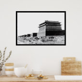 Poster Grande Muraille de Chine à Pékin 1918 (Cuisine)