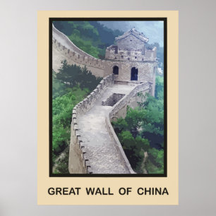 Poster Grande Muraille de la Chine