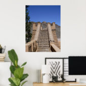 Poster Grande Muraille - Extrémité ouest - Escalier (Bureau à domicile)