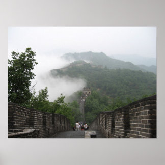 Poster Grande Muraille - Fog 2