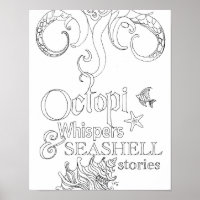 Grande page de coloriage pour adultes Octopus Ocea