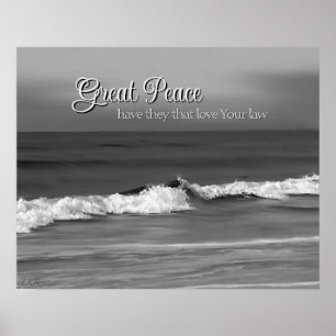 Poster Grande Paix Que L'amour De Votre Loi Oceanside