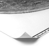 Poster Grande patère représentant une déesse (Coin)