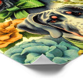 Poster Grande peinture Danse (Coin)