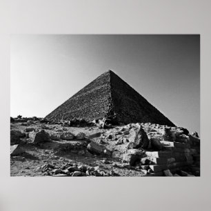 Poster Grande Pyramide de Gizeh Khoufou