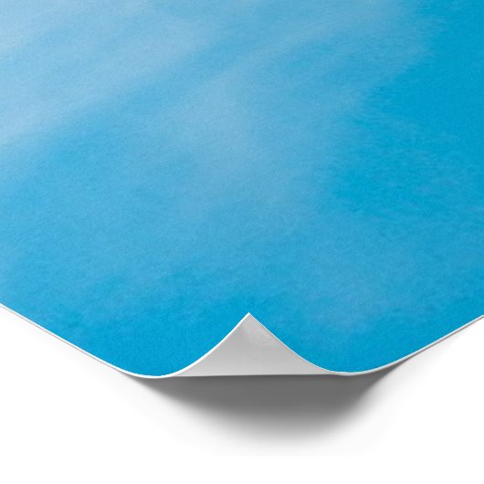 Poster Grande roue blanche sous ciel clair le matin (Coin)