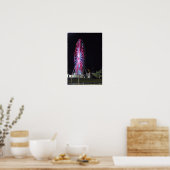 Poster Grande roue la nuit (Cuisine)