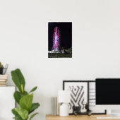 Poster Grande roue la nuit (Bureau à domicile)