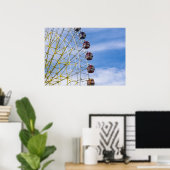 Poster Grande roue sur ciel (Bureau à domicile)
