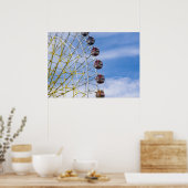 Poster Grande roue sur ciel (Cuisine)