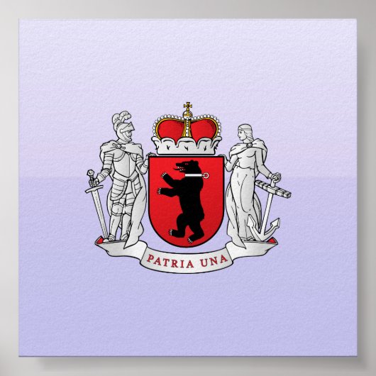 Poster Grande Samogitie, Lituanie (Devant)