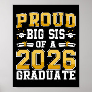 Poster Grande sœur fière d'un étudiant de la promotion 20