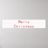 Poster Grande tablette d'écriture en chef (Devant)