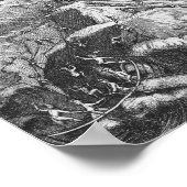 Poster Grande tempête en Angleterre (Coin)