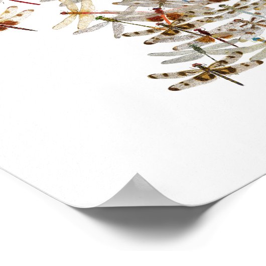 Poster Grande tirade de libellules (Coin)