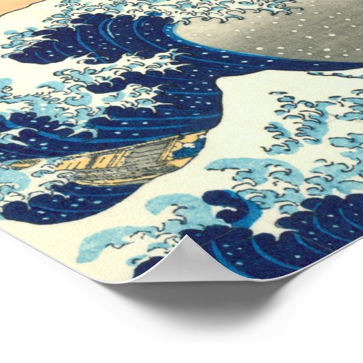 Poster Grande vague (Coin)