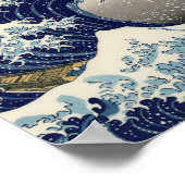 Poster Grande vague de Kanagawa Oriental Fine Art (Coin)