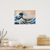 Poster Grande vague, Hokusai, Ukiyo-e (Cuisine)