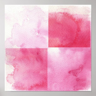 Poster grandes bannières d'aquarelle pour votre