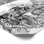 Poster Grandes émeutes à Londres (Coin)