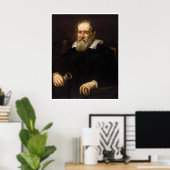 Poster Grandes oeuvres d'art Galileo Galilei (Bureau à domicile)