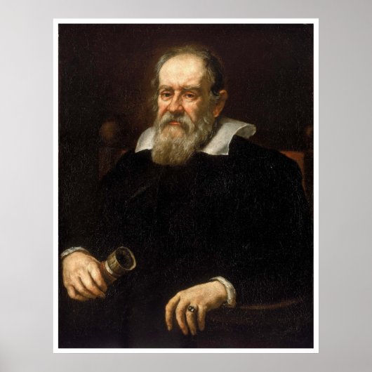 Poster Grandes oeuvres d'art Galileo Galilei (Devant)