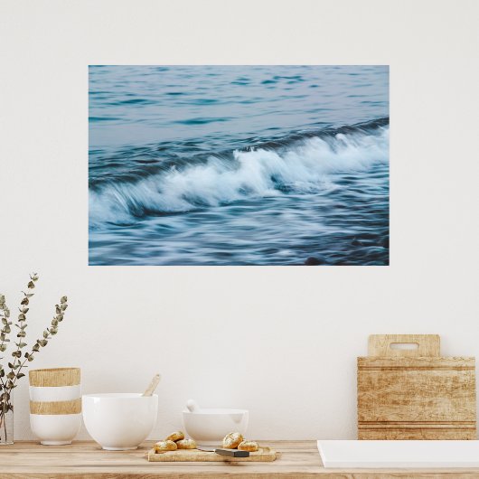 Poster Grandes ondes d'exposition (Cuisine)