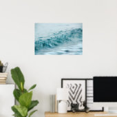 Poster Grandes ondes d'exposition (Bureau à domicile)