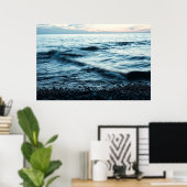 Poster Grandes ondes d'exposition (Bureau à domicile)