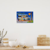 Poster Grandes Scènes De Lettre, Salutations À Partir De  (Cuisine)