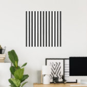 Poster Grandes surfaces modernes de charbon (Bureau à domicile)