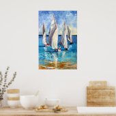 Poster Grandes voiles (Cuisine)