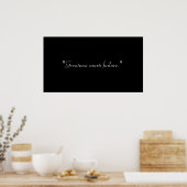 Poster Grandeur (Cuisine)