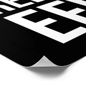 Poster Grandeur - Succès Hustle Motivation (Coin)