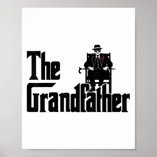 Poster Grandfather Funny Quote Design For Grandpas (Devant)